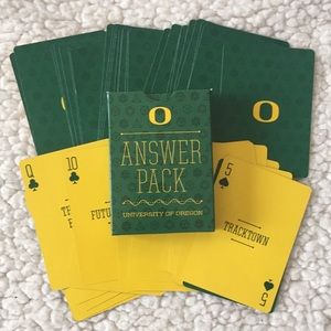 University of Oregon deck of cards